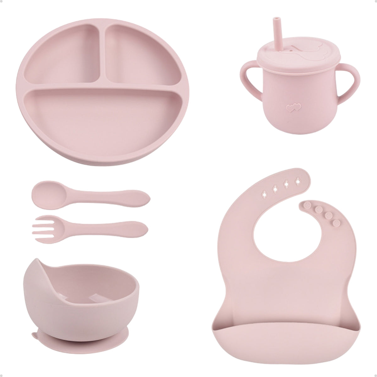 Conjunto Introdução Alimentar Sorriso Rosê