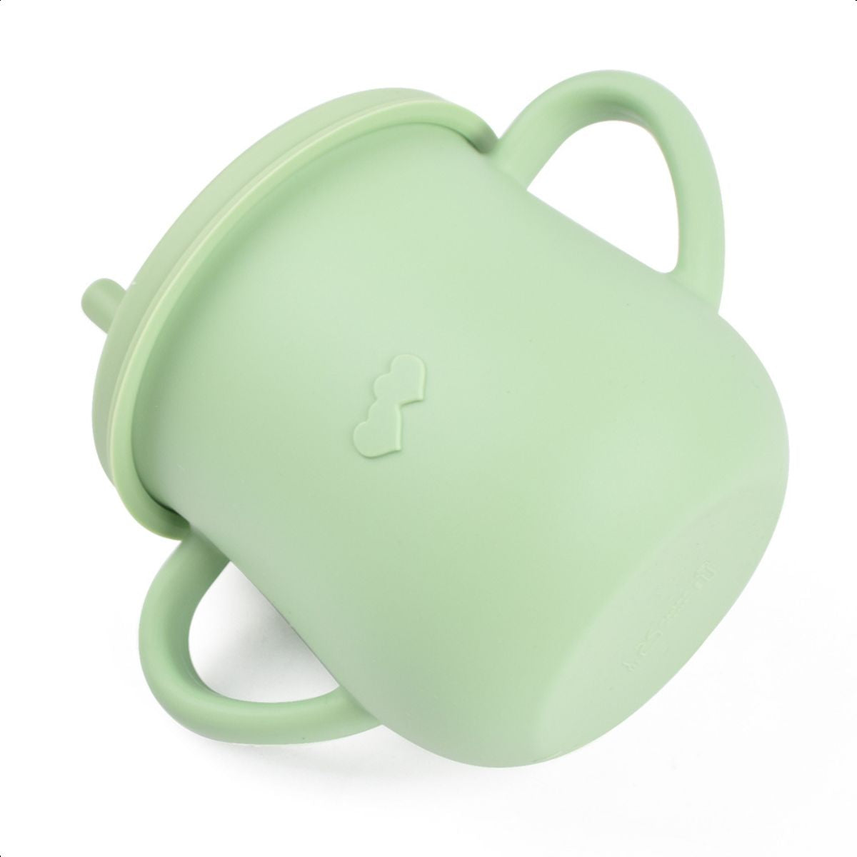 Copo Infantil Silicone Alimentar Verde Claro