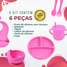 Conjunto Introdução Alimentar Sorriso Rosê