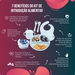 Conjunto Introdução Alimentar Sorriso Rosê